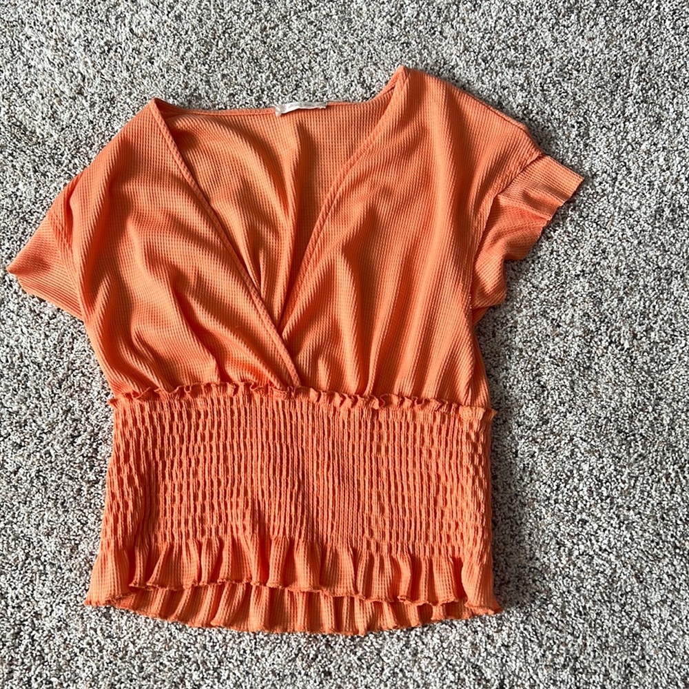 Altard State Orange Halter Top